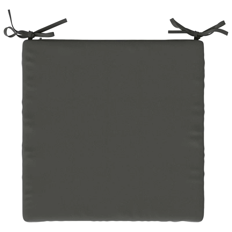 Seat Cushions SOEST 4 pcs 100% Polyester Anthracite