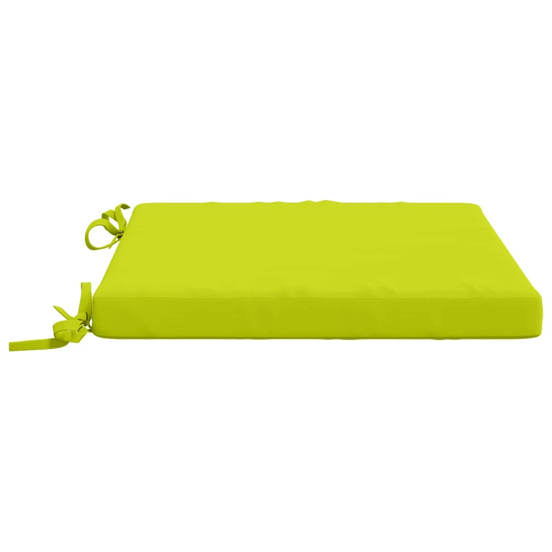 Seat Cushions SOEST 4 pcs 100% Polyester Bright Green