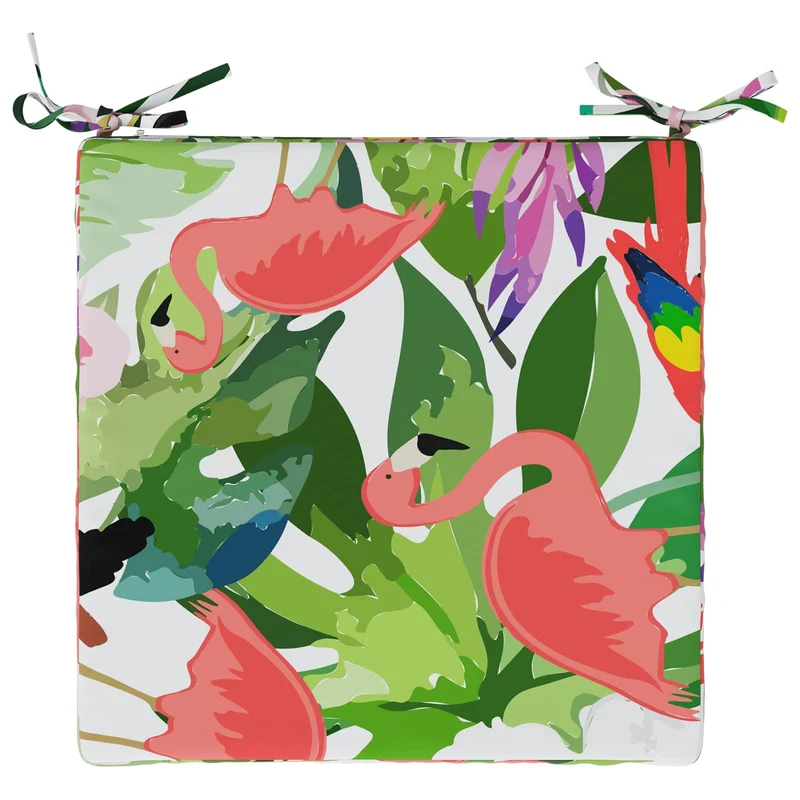 Seat Cushions SOEST 4 pcs 100% Polyester Multicolour