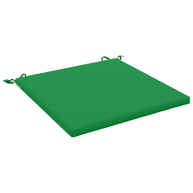 Seat Cushions SOEST 100% Polyester Green 70 x 70 x 3 cm