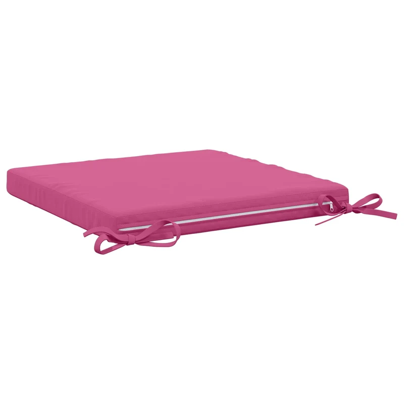 Seat Cushions SOEST 4 pcs 100% Polyester Pink 50 x 50 x 5 cm