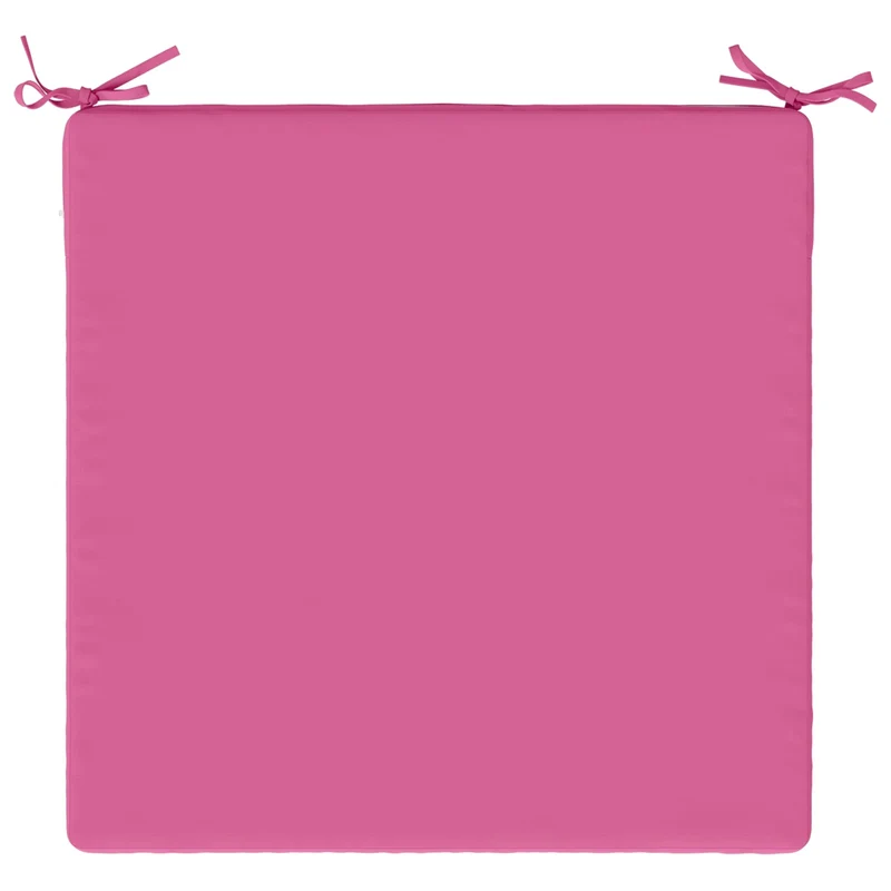 Seat Cushions SOEST 4 pcs 100% Polyester Pink 70 x 70 x 3 cm
