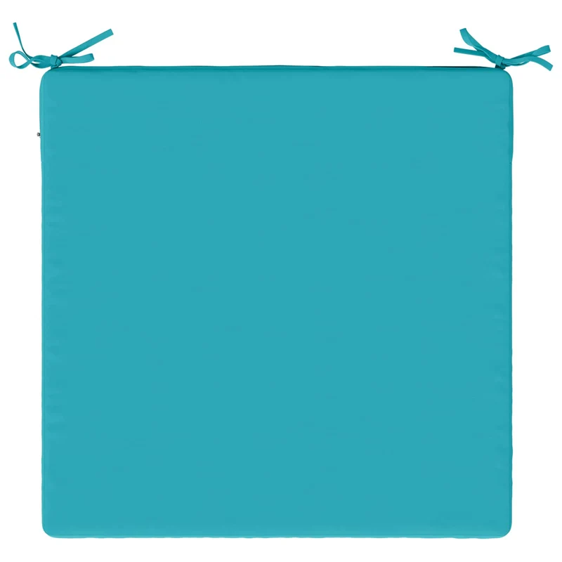Seat Cushions SOEST 4 pcs 100% Polyester Turquoise