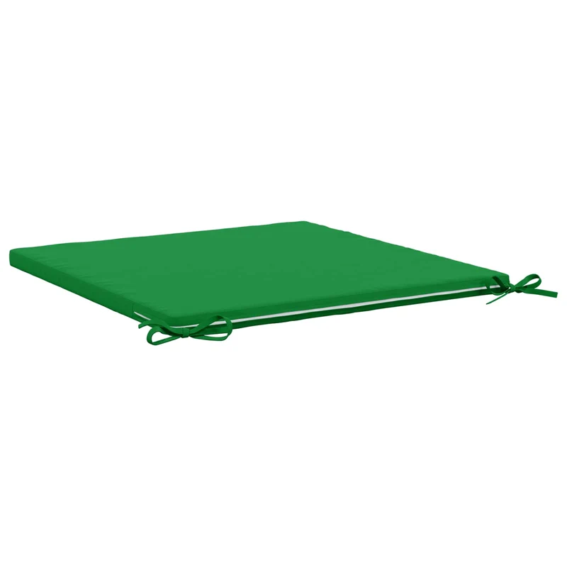 Seat Cushions SOEST 100% Polyester Green 60 x 60 x 3 cm