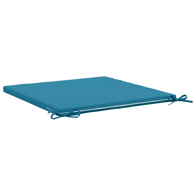 Seat Cushions SOEST 100% Polyester Light Blue 60 x 60 x 3 cm
