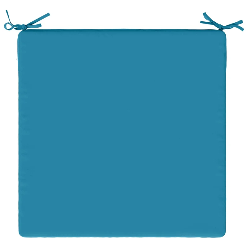 Seat Cushions SOEST 100% Polyester Light Blue 60 x 60 x 3 cm