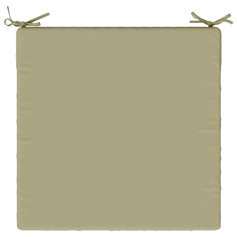 Seat Cushions SOEST 100% Polyester Light Green 70 x 70 x 5 cm