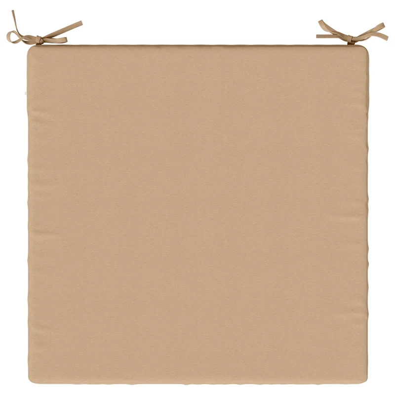 Seat Cushions SOEST 100% Polyester Sand 70 x 70 x 5 cm