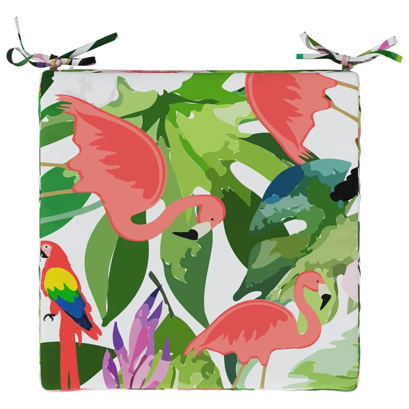 Seat Cushions SOEST 4 pcs 100% Polyester Multicolour
