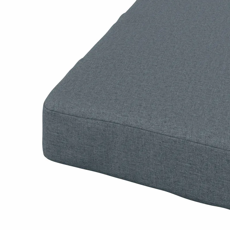 Seat Cushions SOEST 4 pcs 100% Polyester Blue 70 x 70 x 5 cm