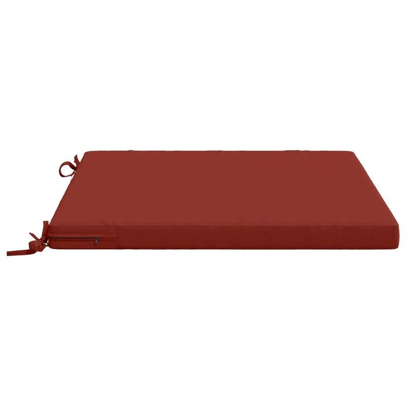 Seat Cushions SOEST 4 pcs 100% Polyester Red 70 x 70 x 5 cm