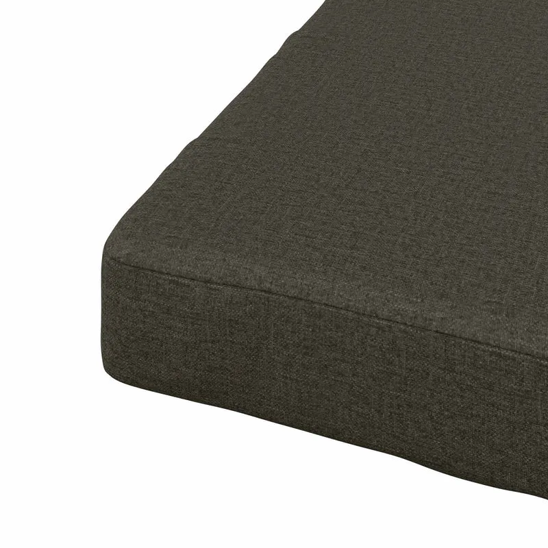 Seat Cushions SOEST 100% Polyester Anthracite 70 x 70 x 5 cm