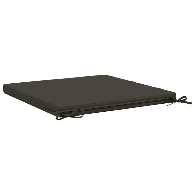 Seat Cushions SOEST 4 pcs 100% Polyester Anthracite