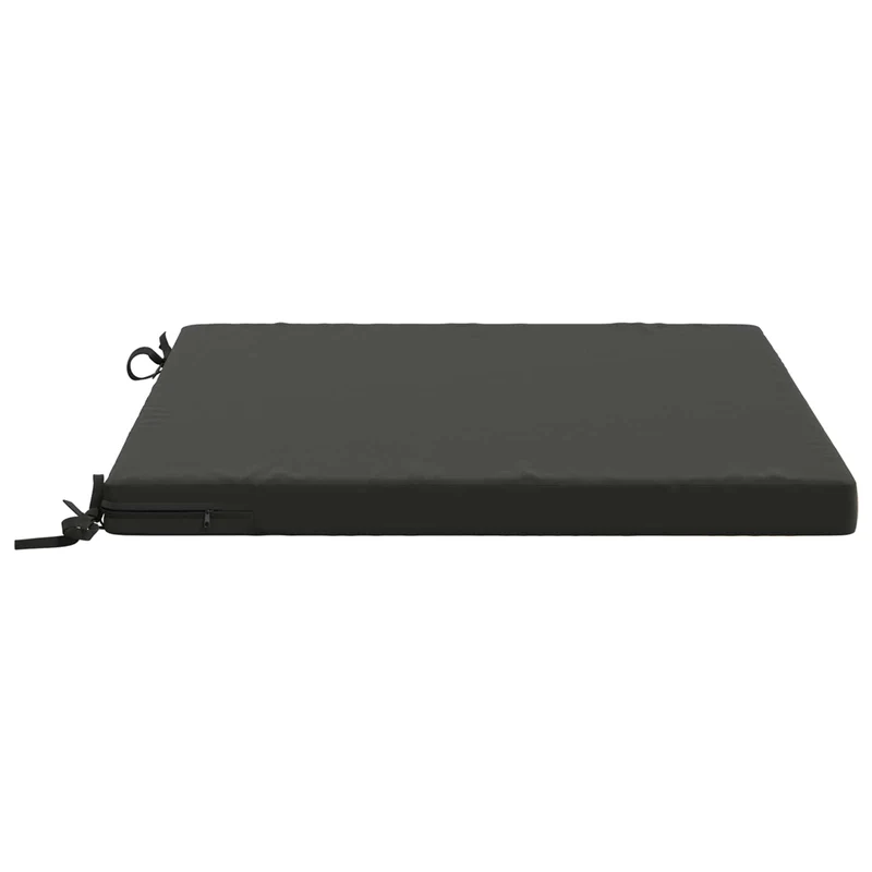 Seat Cushions SOEST 100% Polyester Anthracite 70 x 70 x 5 cm