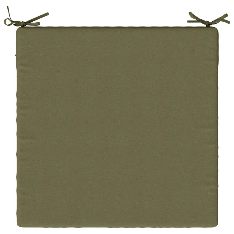 Seat Cushions SOEST 100% Polyester Olive Green 60 x 60 x 5 cm