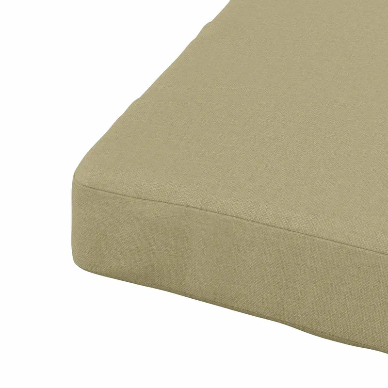 Seat Cushions SOEST 100% Polyester Light Green 60 x 60 x 5 cm