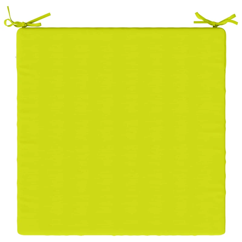 Seat Cushions SOEST 4 pcs 100% Polyester Bright Green