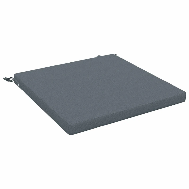 Seat Cushions SOEST 100% Polyester Blue 60 x 60 x 5 cm