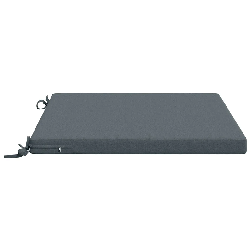 Seat Cushions SOEST 100% Polyester Blue 60 x 60 x 5 cm