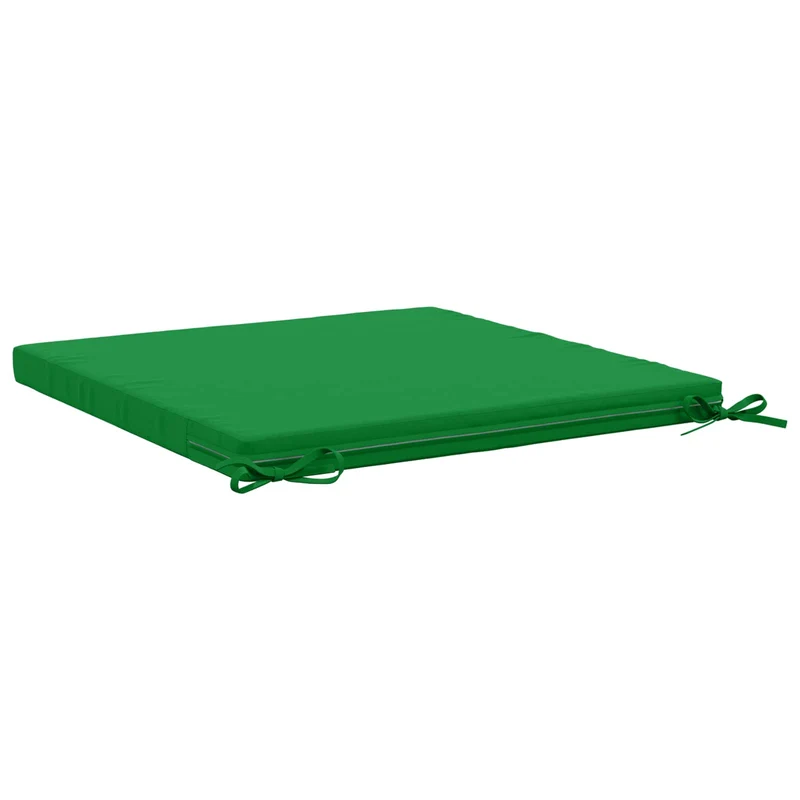 Seat Cushions SOEST 100% Polyester Green 70 x 70 x 5 cm