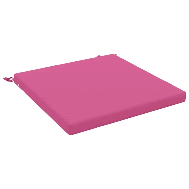Seat Cushions SOEST 100% Polyester Pink 70 x 70 x 5 cm