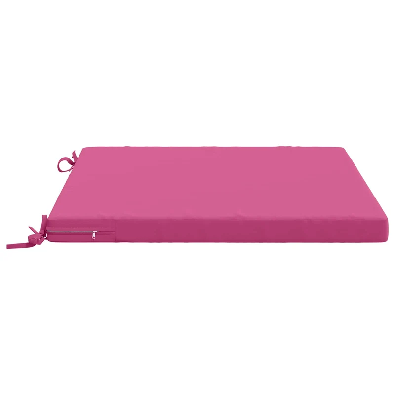 Seat Cushions SOEST 4 pcs 100% Polyester Pink 70 x 70 x 5 cm