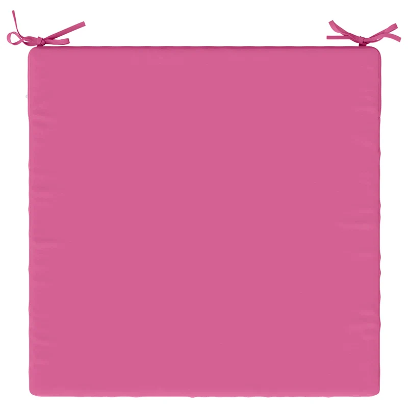 Seat Cushions SOEST 4 pcs 100% Polyester Pink 70 x 70 x 5 cm