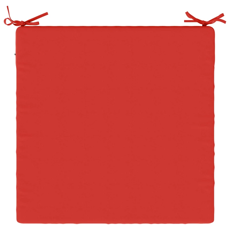 Seat Cushions SOEST 4 pcs 100% Polyester Red 70 x 70 x 5 cm