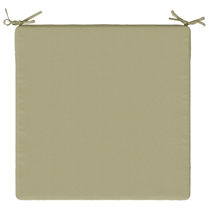 Seat Cushions SOEST 100% Polyester Light Green 80 x 80 x 3 cm
