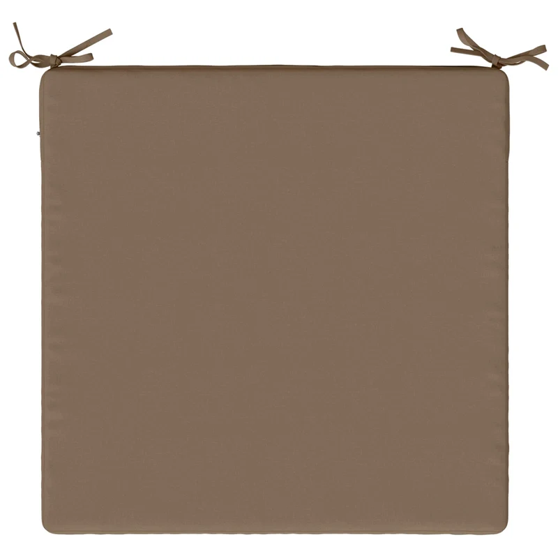 Seat Cushions SOEST 100% Polyester Taupe 80 x 80 x 3 cm