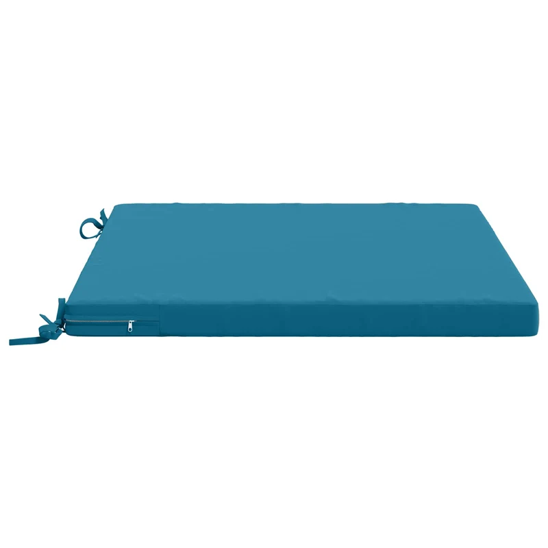 Seat Cushions SOEST 100% Polyester Light Blue 60 x 60 x 5 cm