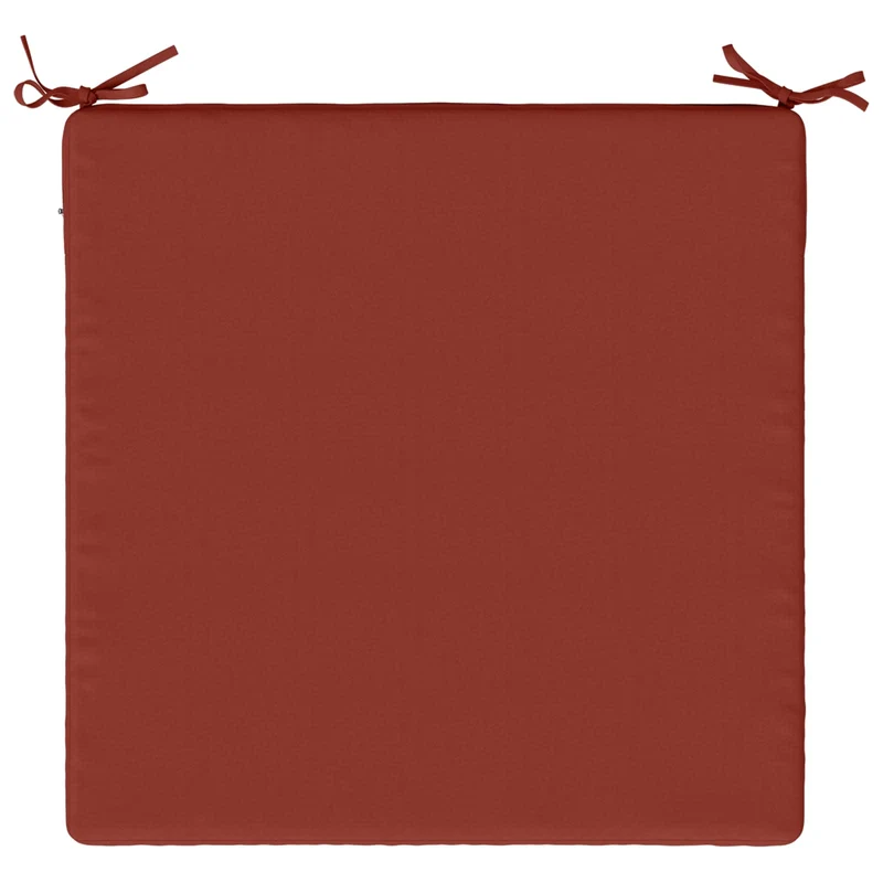 Seat Cushions SOEST 100% Polyester Red 80 x 80 x 3 cm