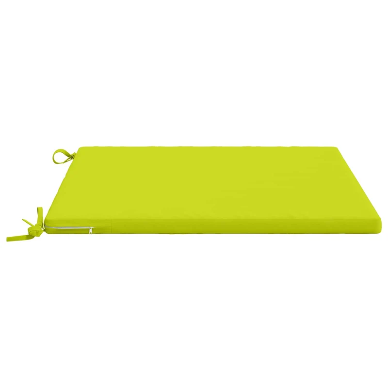 Seat Cushions SOEST 4 pcs 100% Polyester Bright Green