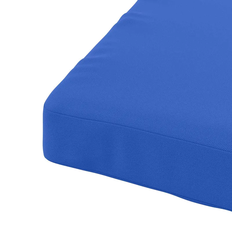 Seat Cushions SOEST 100% Polyester Royal Blue 80 x 80 x 3 cm