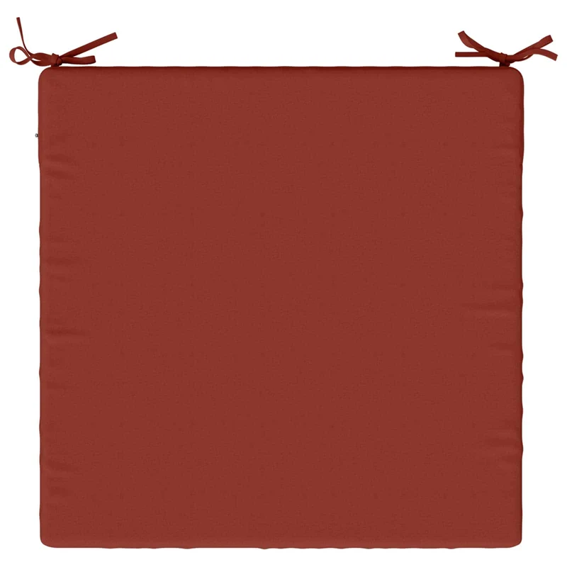 Seat Cushions SOEST 100% Polyester Red 70 x 70 x 7 cm