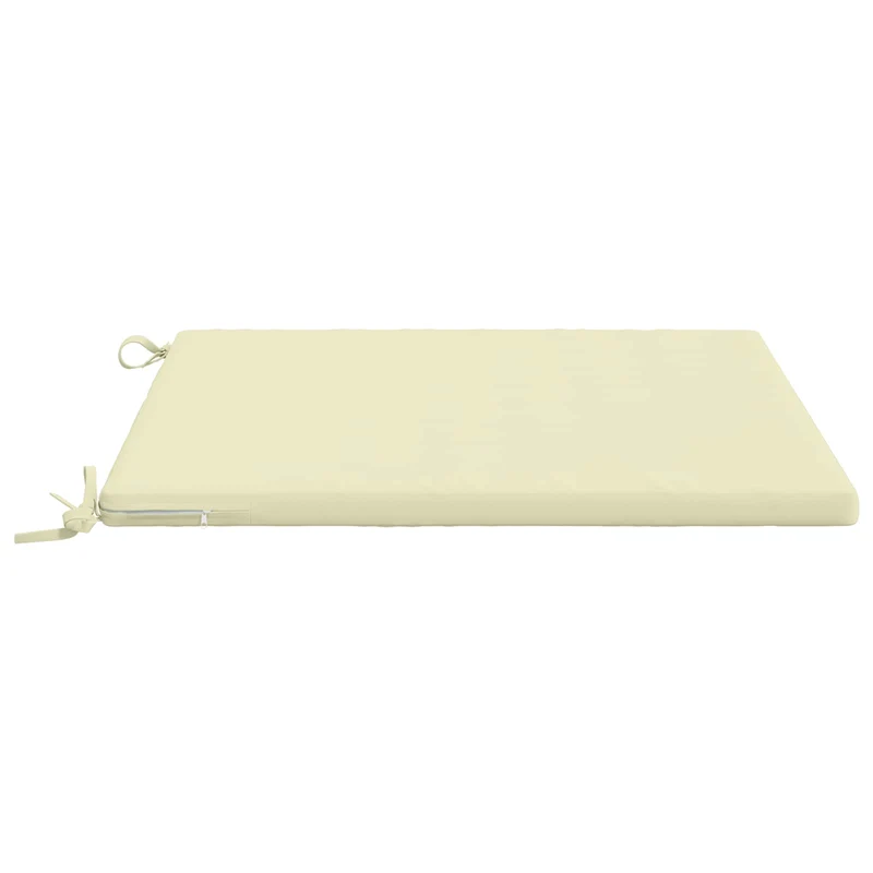 Seat Cushions SOEST 100% Polyester Cream 80 x 80 x 3 cm