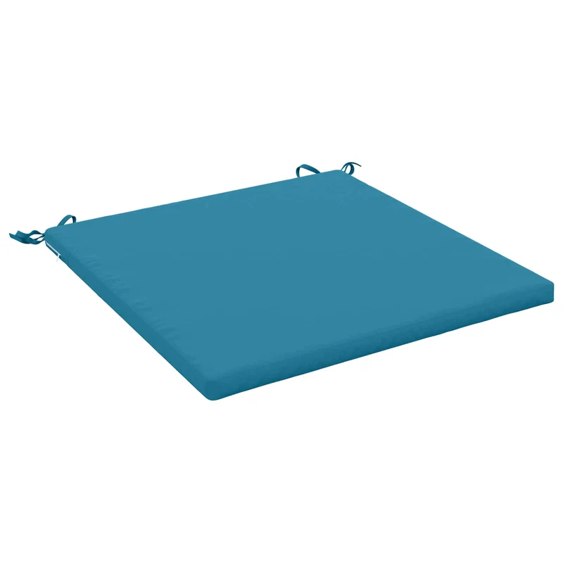 Seat Cushions SOEST 100% Polyester Light Blue 80 x 80 x 3 cm