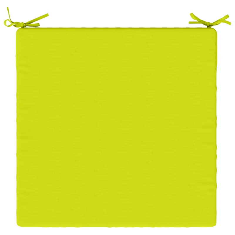 Seat Cushions SOEST 4 pcs 100% Polyester Bright Green