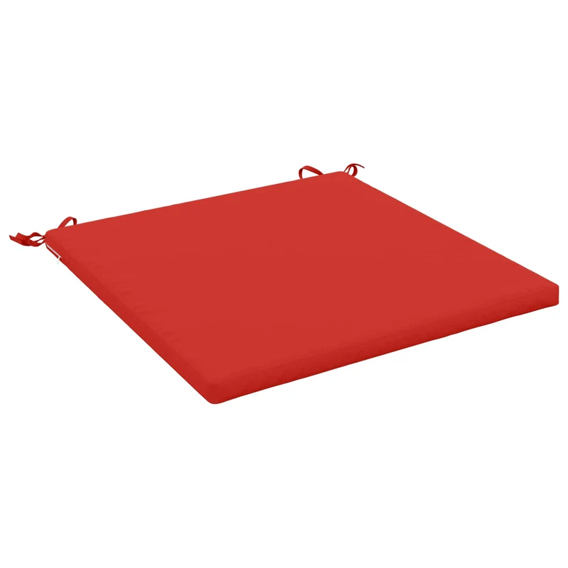 Seat Cushions SOEST 100% Polyester Red 80 x 80 x 3 cm