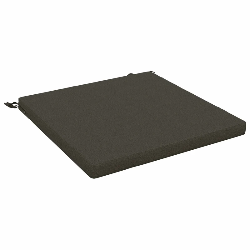 Seat Cushions SOEST 100% Polyester Anthracite 80 x 80 x 5 cm