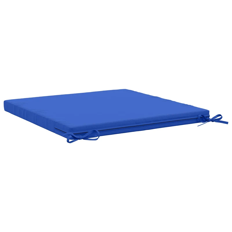 Seat Cushions SOEST 4 pcs 100% Polyester Royal Blue