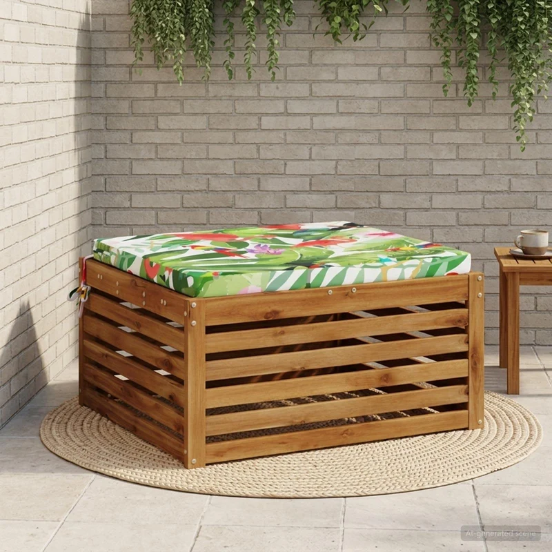 Seat Cushions SOEST 100% Polyester Multicolour 80 x 80 x 5 cm