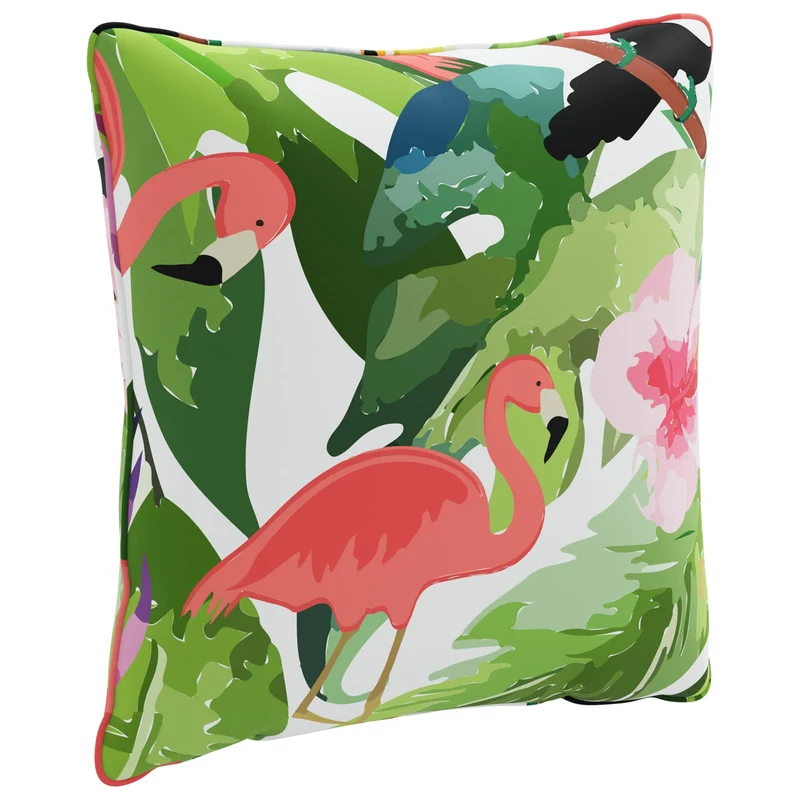 Back Cushion PUTTEN 100% Polyester Multicolour 40 x 40 x 15 cm