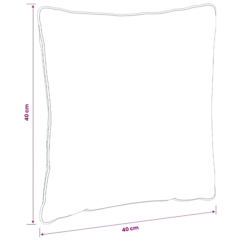Back Cushion PUTTEN 100% Polyester Multicolour 40 x 40 x 15 cm