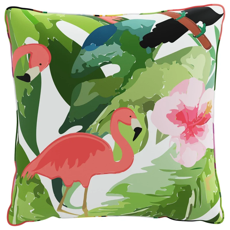 Back Cushion PUTTEN 4 pcs 100% Polyester Multicolour