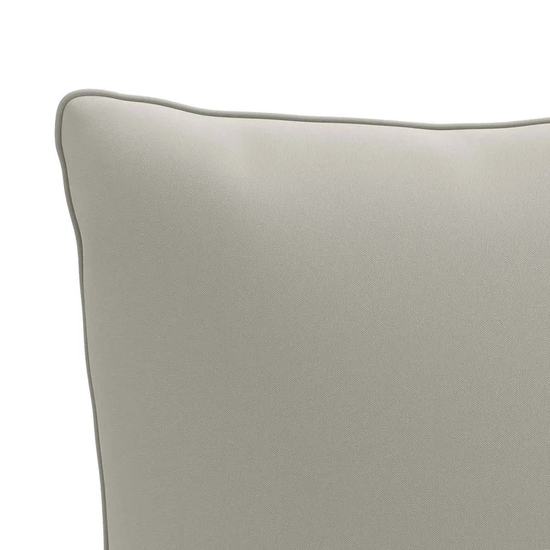 Back Cushion PUTTEN 100% Polyester Grey 40 x 40 x 15 cm
