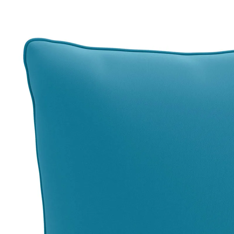 Back Cushion PUTTEN 100% Polyester Light Blue 40 x 40 x 15 cm