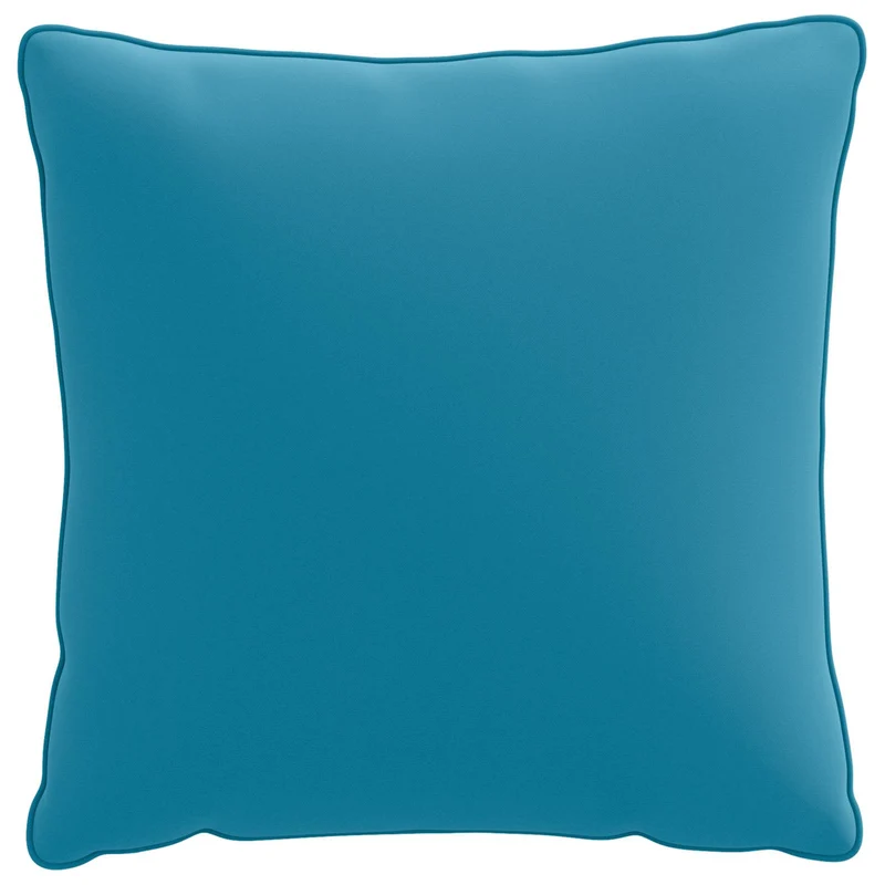 Back Cushion PUTTEN 4 pcs 100% Polyester Light Blue