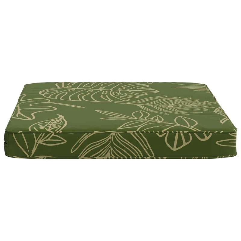 4-Piece Seat Cushions VUGHT 4 pcs 100% Polyester Leaf Design