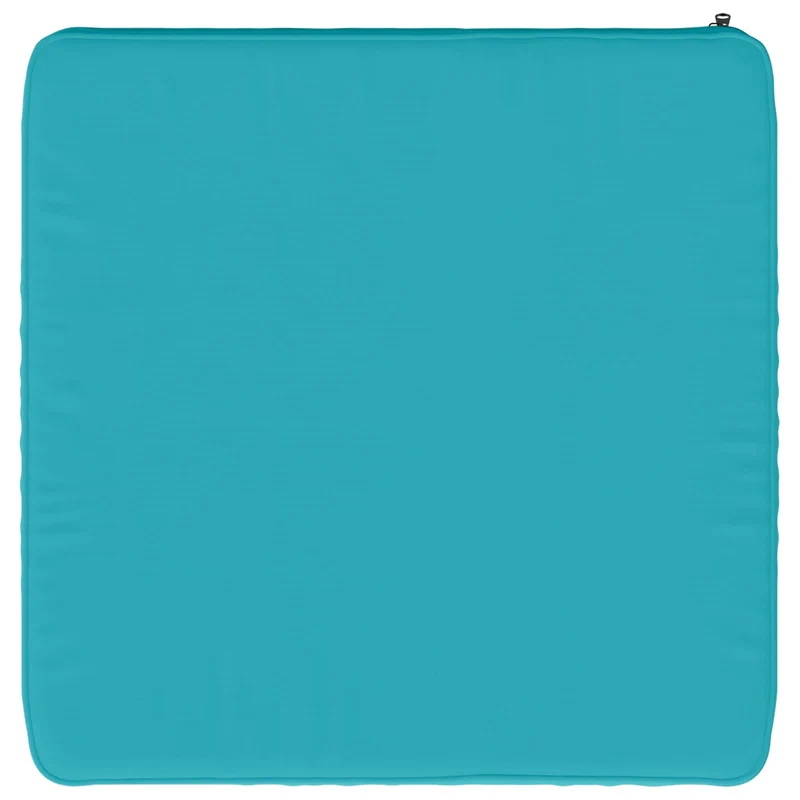4-Piece Seat Cushions VUGHT 4 pcs 100% Polyester Turquoise